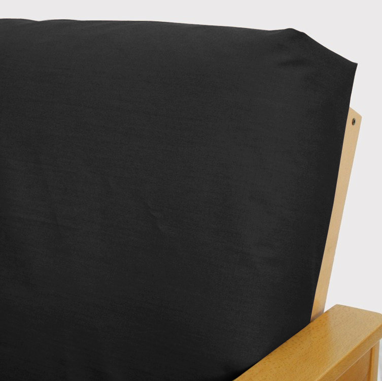 Red Barrel Studio® Box Cushion Futon Slipcover & Reviews Wayfair